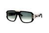 Maybach Eyewear - The Boss II (Palladium Plated | Black Velvet | Green Gradient)