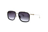 Dita - Lineage.99x (Shiny Silver - Navy - Yellow Gold | Grey To Clear Gradient)