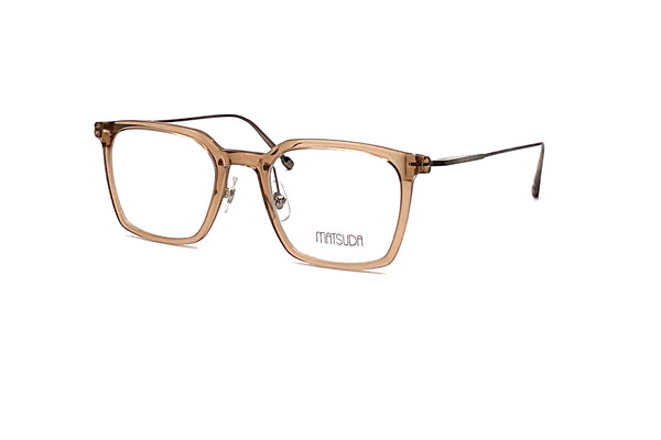 Matsuda - M2074 (Transparent Peach/Antique Gold)