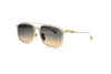 Dita - Lineage.99x (Brushed White Gold - Crystal Clear - Yellow Gold | Grey to Peach Gradient)