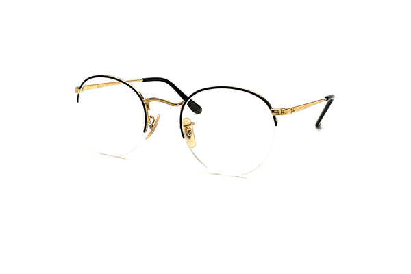 Ray-Ban - Round Gaze RB3947V (Polished Gold on Black)