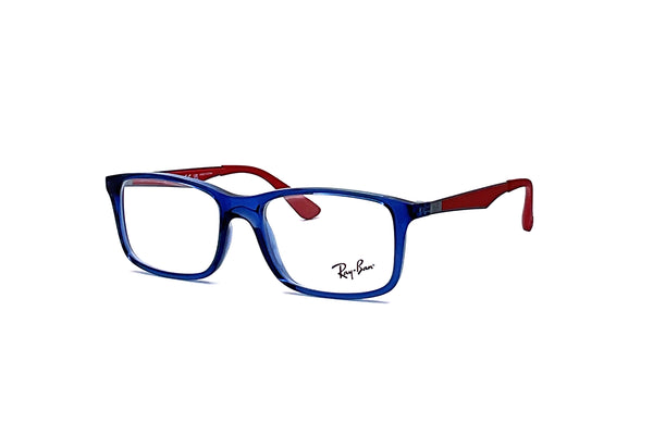 Ray-Ban - RB1570 Optics Kids (Polished Transparent Blue)