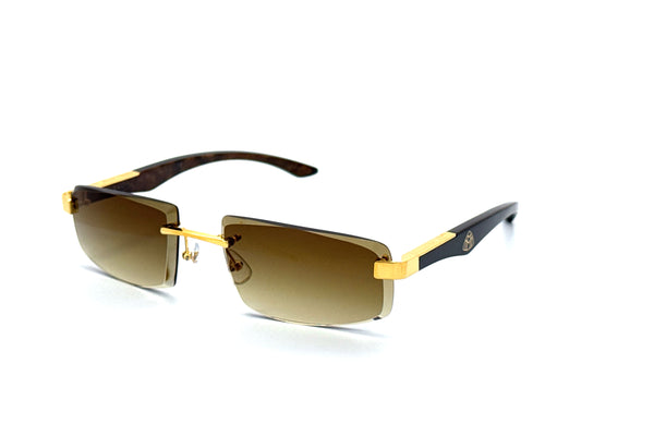 Maybach Eyewear - The Artist Sun II (24K Gold Plated Titanium)