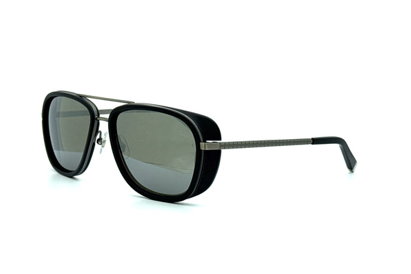 Matsuda - M3023 Ti-P (Antique Silver/Matte Black | Silver Mirror)
