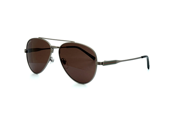 Gucci - GG1874S (Gunmetal | Brown)