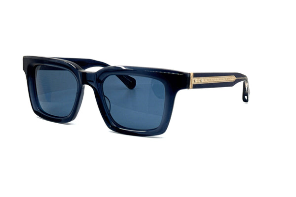 Matsuda - M1033 (Brushed Gold - Navy Crystal | Blue Grey)