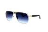 BUGATTI - 100 (Sterling Silver/Black Gray Pearl | Blue Gradient)