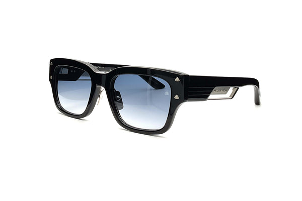 Maybach Eyewear - The Rebel II (Palladium Plated | Black | Light Blue Gradient)