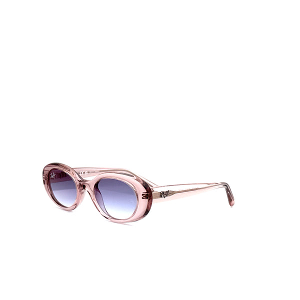 Ray-Ban - RB9141S Kids (Polished Transparent Pink | Clear Gradient Blue Mirror Red)