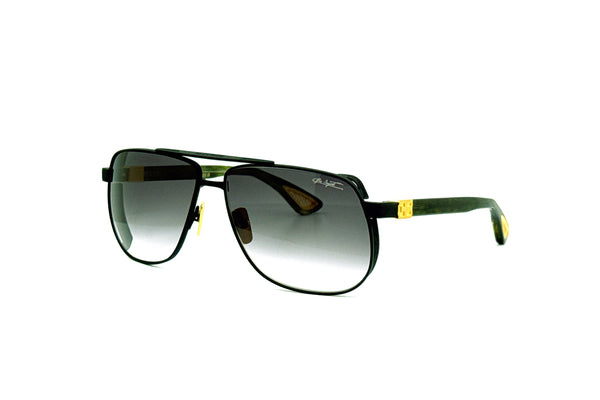 BUGATTI - 100 (Matte Black/24K Yellow Gold/Green Marble Acetate | G15 Gradient)
