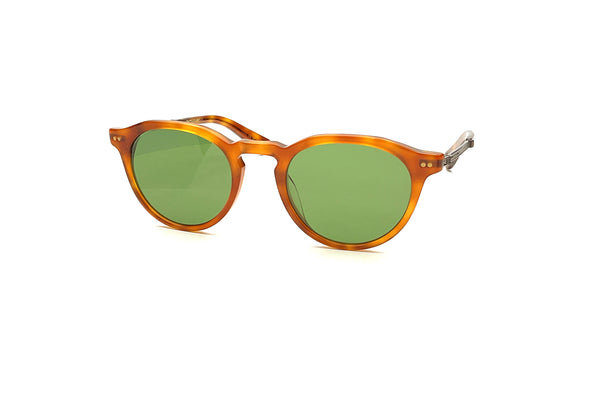 Mr. Leight - Dorian S (Amber Tortoise-Antique Gold/Semi-Flat Boxwood Green)