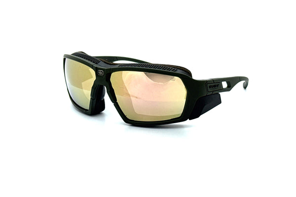 Rudy Project - Agent Q (Khaki | Multilaser Gold)