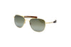 Randolph - Aviator [58] (23k Satin Gold | Evergreen Polarized)