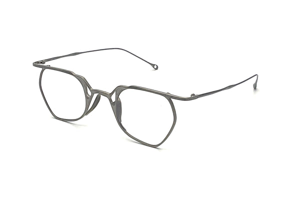 Rigards x TVA - RG1999TVA (Antique Titanium) + Sun Clip (Light Gold | Light Grey Mirror)