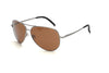 Serengeti - Carrara XL (Shiny Gunmetal | Brown)