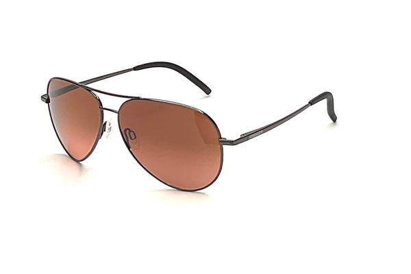 Serengeti - Carrara (Shiny Dark Gunmetal | Orange)