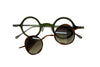 Rigards - RG1912CU (Jade/Antique Titanium) + Sun Clip (Bronze | Brown Gradient)