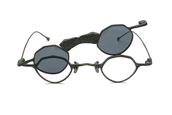 Rigards - RG0318JM (Vintage Jade) + Sun Clip (Jade | Dark Grey)