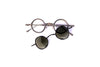 Rigards - RG1912CU (Antique Grey) + Sun Clip (Black | Green Gradient)
