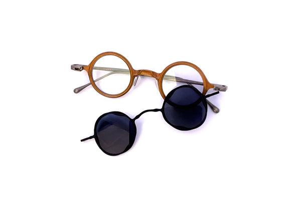 Rigards - RG1912CU (Antique Red Copper) + Sun Clip (Black | Dark Grey)