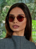 Mr. Leight - Hachi S (Antique Gold-Blonde Shell/Semi-Flat Tahitian Rose)