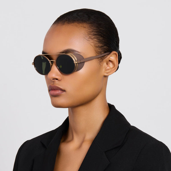 Linda Farrow - Baret Explorer (Matte Champagne)