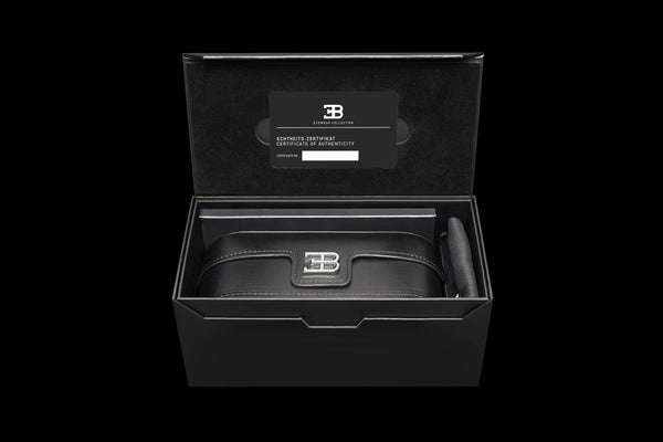 BUGATTI - 69 (Black Acetate/White Gold)
