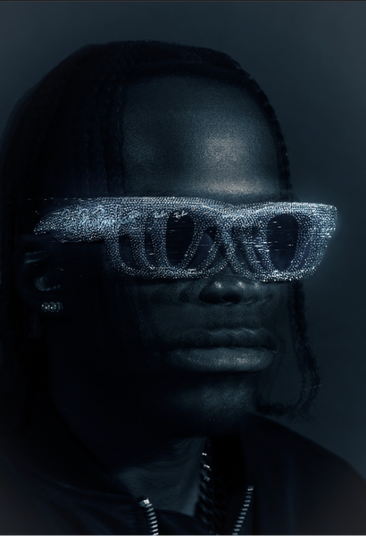 Ray-Ban x A$AP Rocky - Wayfarer Puffer Crystal Pave Edition (Polished Black & Strass Pave)