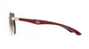 Maybach Eyewear - The Artist Sun I (Platinum Plated | Burgundy Red BEM/Ebony | Chocolate Brown Gradient)