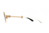 Maybach Eyewear - The Producer I (22k Mellow Gold Plated/Black Lacquer | White Marble/Black | Blue/Grey Gradient)