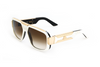 Maybach Eyewear - The Boss II (22k Mellow Gold Plated | White Marble/Black | Umber Brown) Limited Edition