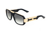 Maybach Eyewear - The Boss II (22k Mellow Gold | Black Velvet | Blue Grey Gradient)