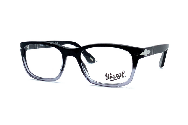 Persol - 3012-V [52] (Black Smoke)