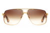 Maybach Eyewear - The King II (24k Gold Plated | Amber | Light Bronze Gradient)