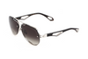 Maybach Eyewear - The King I (Platinum Plated | Tiramisu | Blue/Grey Gradient)