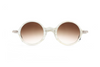Maybach Eyewear - The Alternative II (Palladium Plated | White Marble/Black | Umber Brown)