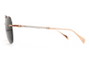 Maybach Eyewear - The Skyline I (18k Solid Rose Gold | 18k Solid Rose Gold/Palladium | Cool Grey)