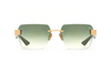 Maybach Eyewear - The Magic I (22k Mellow Gold Plated | Karelian Birch Burr/Mother-of-Pearl/Ebony/Forrest Green BEM | Gren Gradient)