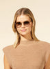 Mr. Leight - Wilson X (Demi Blonde-Antique Gold/Semi-Flat Pure Almond Gradient)