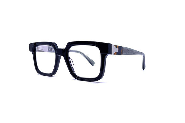 Kuboraum - Mask S4 (Black Shine/Transparent Grey)