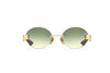 Maybach Eyewear - The Magic II (22k Mellow Gold Plated | Forrest Green BEM/MOP/Karelian Birch Burr/Ebony | Green Gradient)