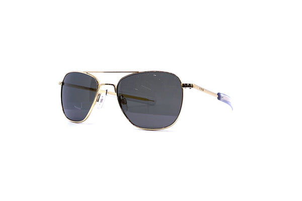 Randolph - Aviator Small (23k Gold | American Gray)