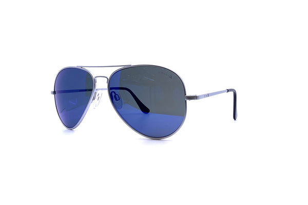 Randolph - Concorde Large (Matte Chrome | Atlantic Blue Polarized)