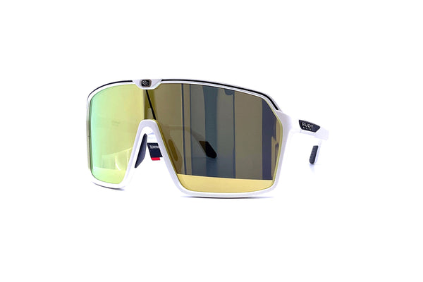 Rudy Project - Spinshield (White Matte | Multilaser Gold)