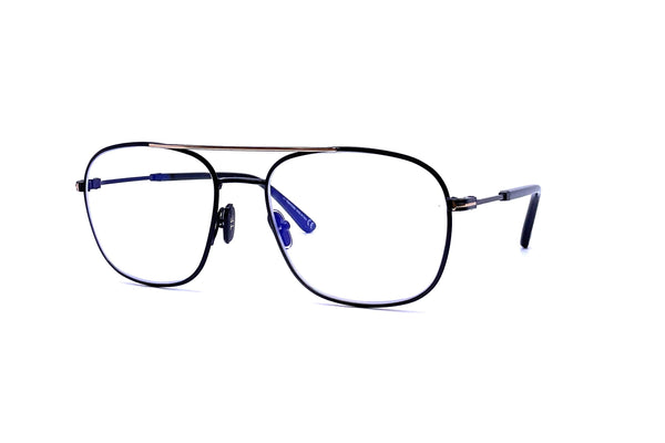 Tom Ford - Blue Block Navigator Opticals TF5830-B (Satin Black/Gold)