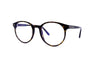 Tom Ford - Blue Block Round Shape Opticals TF5695-B (Shiny Dark Havana)