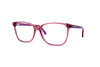 Tom Ford - Blue Block Soft Square Opticals TF5842-B (Shiny Pink Crystal)