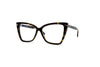 Tom Ford - Blue Block Square Cat Eye Opticals TF5844-B (Dark Havana)