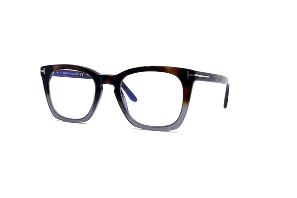 Tom Ford - Blue Block Square Opticals TF5736-D-B (Tortoise Grey)