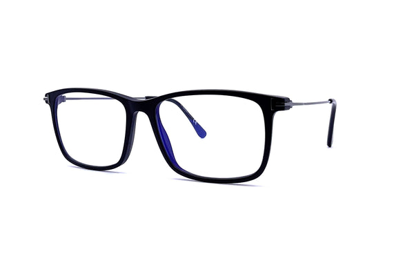 Tom Ford - Blue Block Square Shape Opticals [56] TF5758-B (Matte Black)